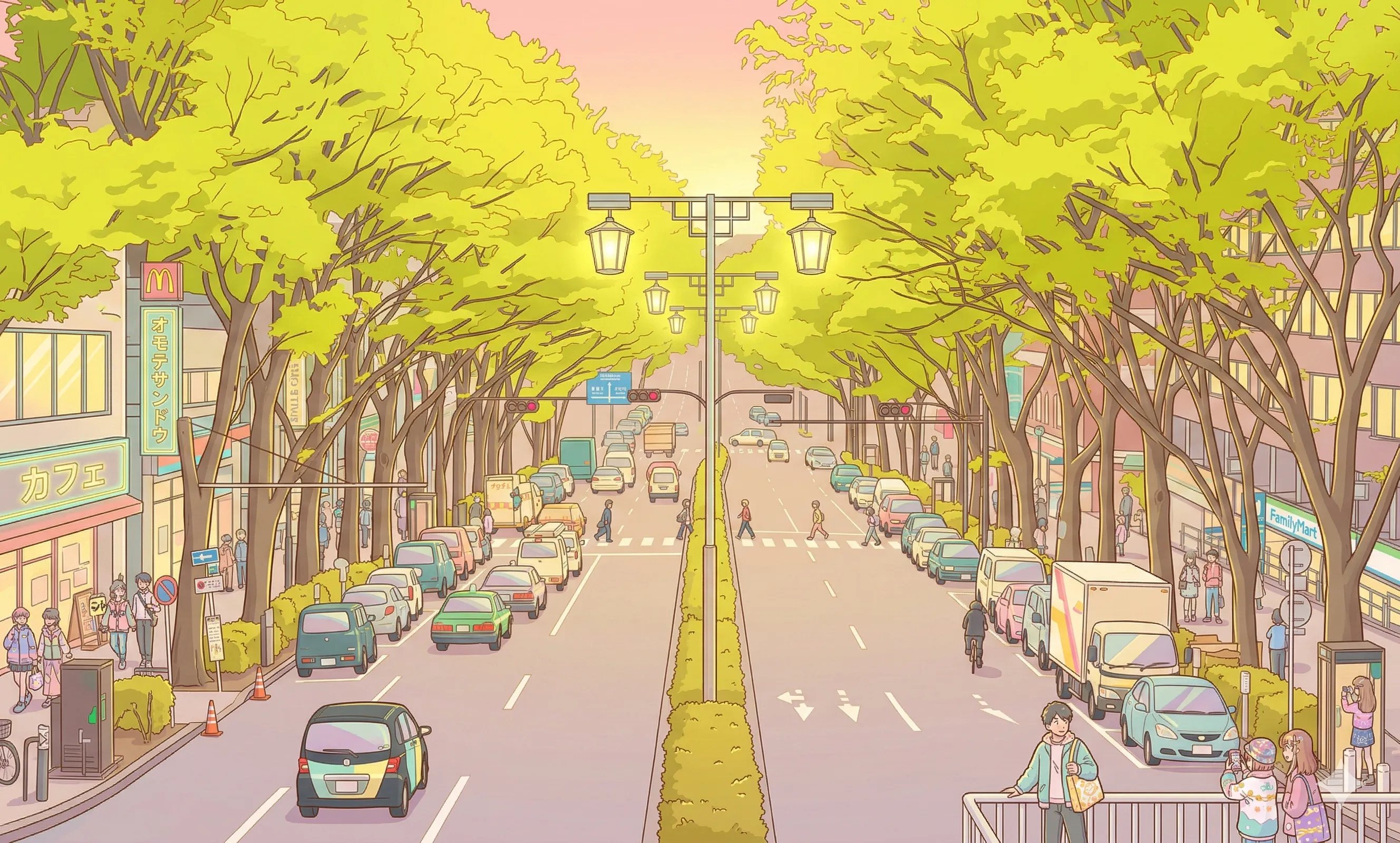 Harajuku: Omotesando St.